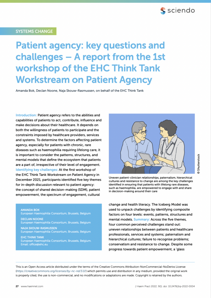 Patient agency report