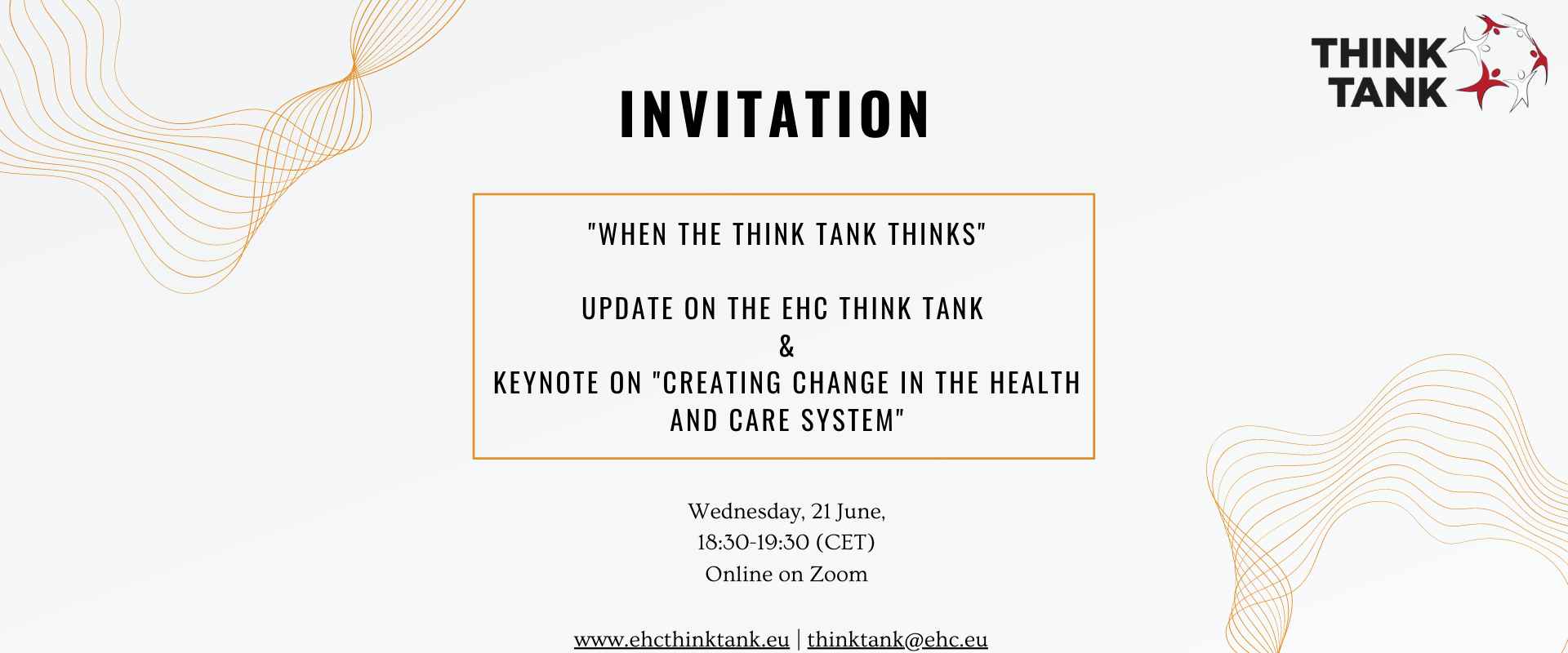 “When the Think Tank thinks” – the EHC Think Tank annual event